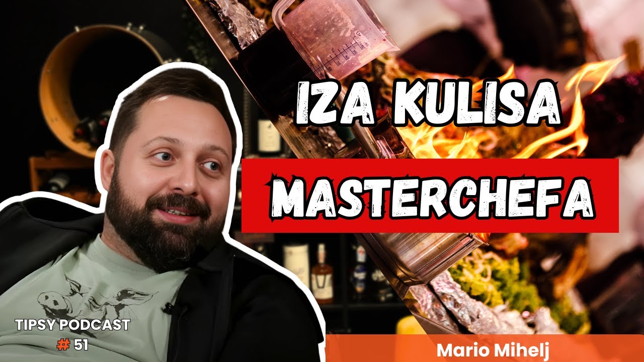 Mario Mihelj o Kuhanju, Kako je postao član žirija Masterchefa i za&scaron;to ne voli ciklu?! Tipsy Podcast