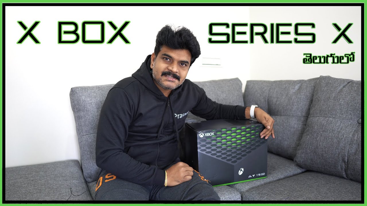 X BOX Series X Unboxing & First Impression ll in Telugu ll