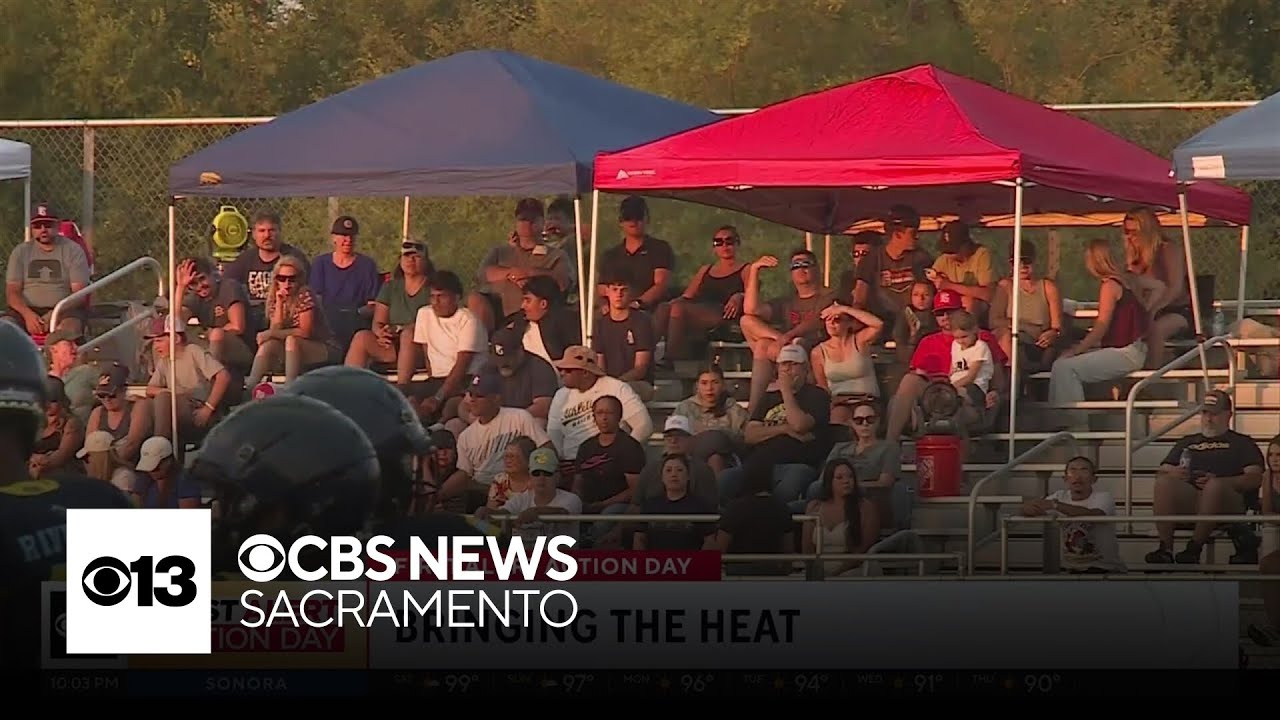 West Sacramento's River City HS football game kicks off with late start amid high heat