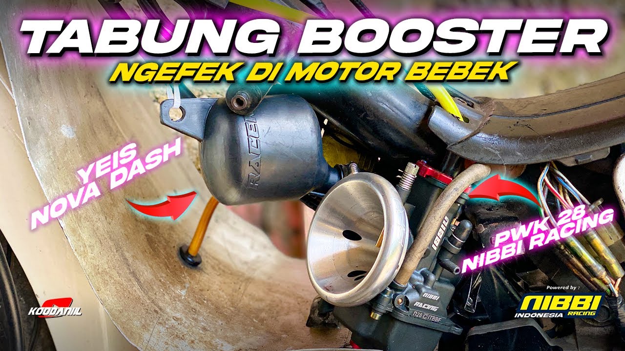 NYUNTIK MATIC!! PASANG TABUNG YEIS DI INTEK STANDAR F1ZR | PWK 28 NIBBI RACING