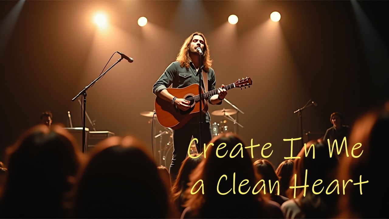 Create In Me a Clean Heart -  Psalm51 -  Faith based