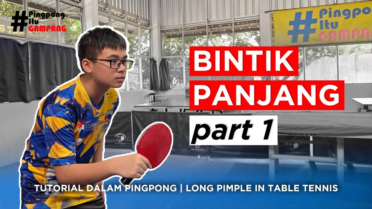 Cara Menggunakan Bintik Panjang / Long Pimple Part 1