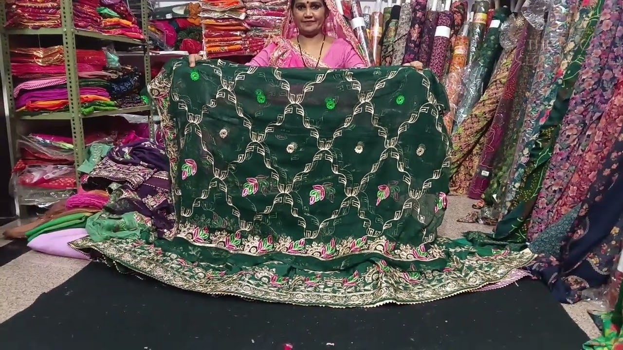 New Viral Wedding Lahanga ✨💯 || Pooja Clothes Store 