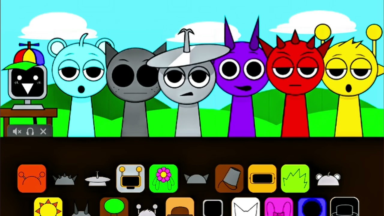 Incredibox Sprunki Parodybox But ALL Characters Together (New Mod)