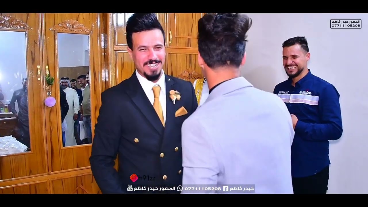 نهنئ ونبارك الى الاستاذ عبدالله اللامي بمناسبة حفل زفافه مبارك عليكم حبيبي التصوير حيدر كاظم