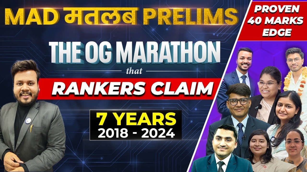 MAD - The IAS Maker | HIGHLY Recommended by Rankers  | 40 Marks Edge in UPSC Prelims 2026