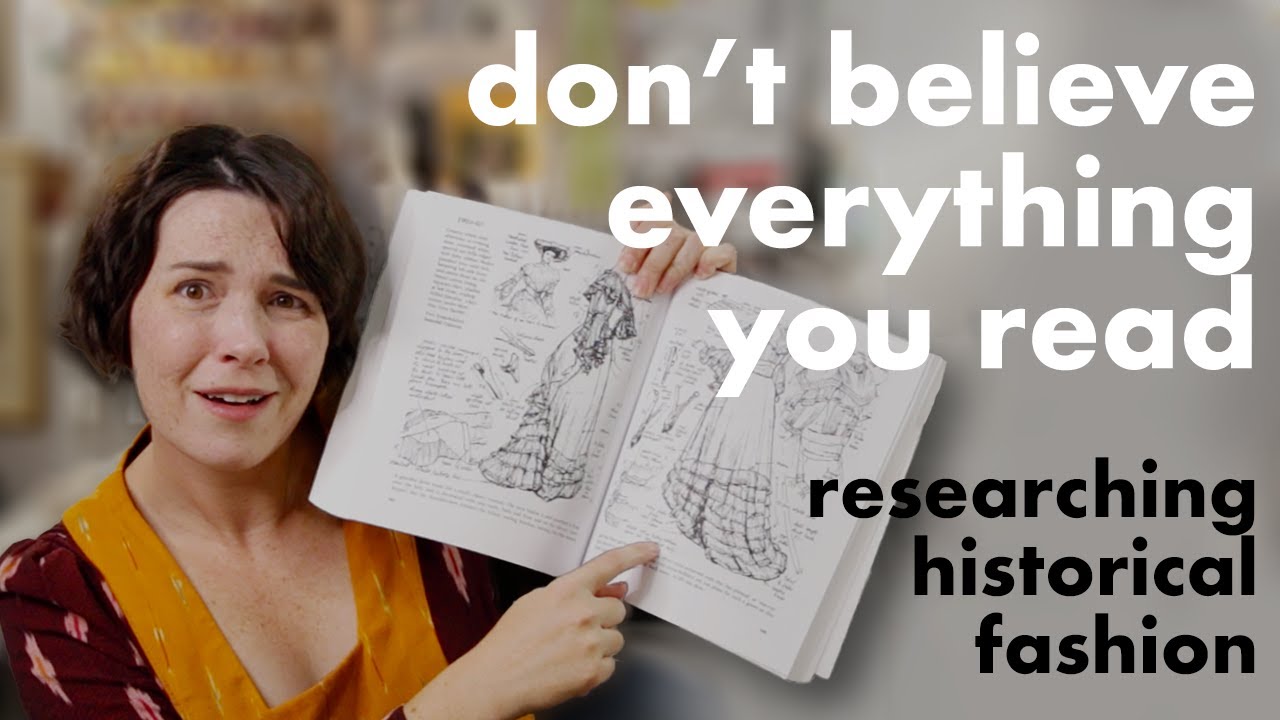 How I research my historical costumes without losing my mind