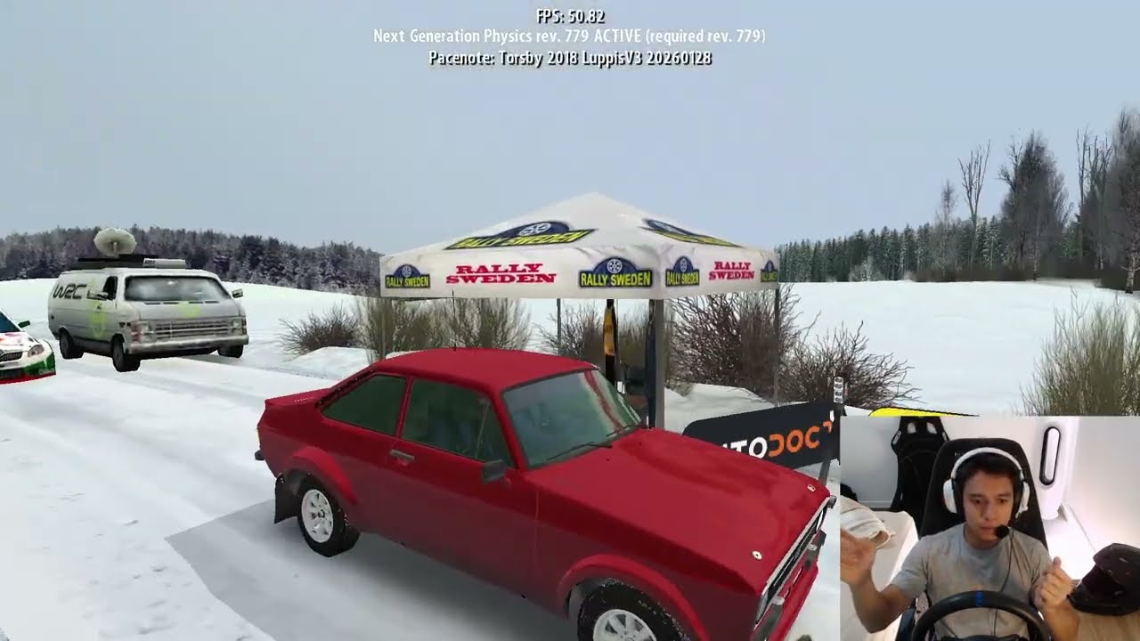 Escort MKII en Rally Suecia - RBR