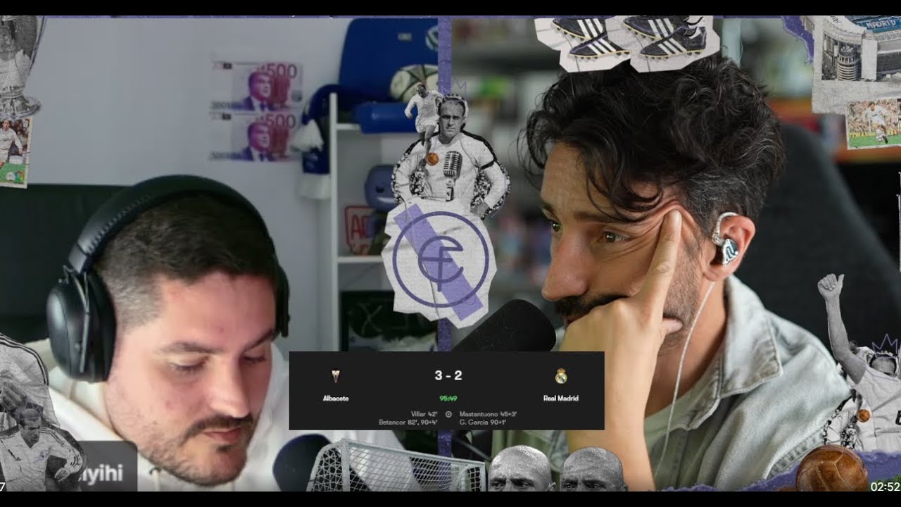 Reaccionando a ALBACETE - REAL MADRID