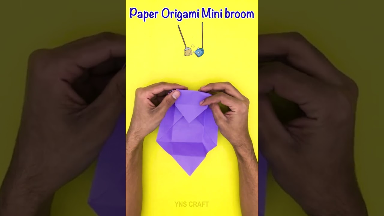 Eco-Friendly Cleaning: Paper Broom and Dustpan Set! #shorts