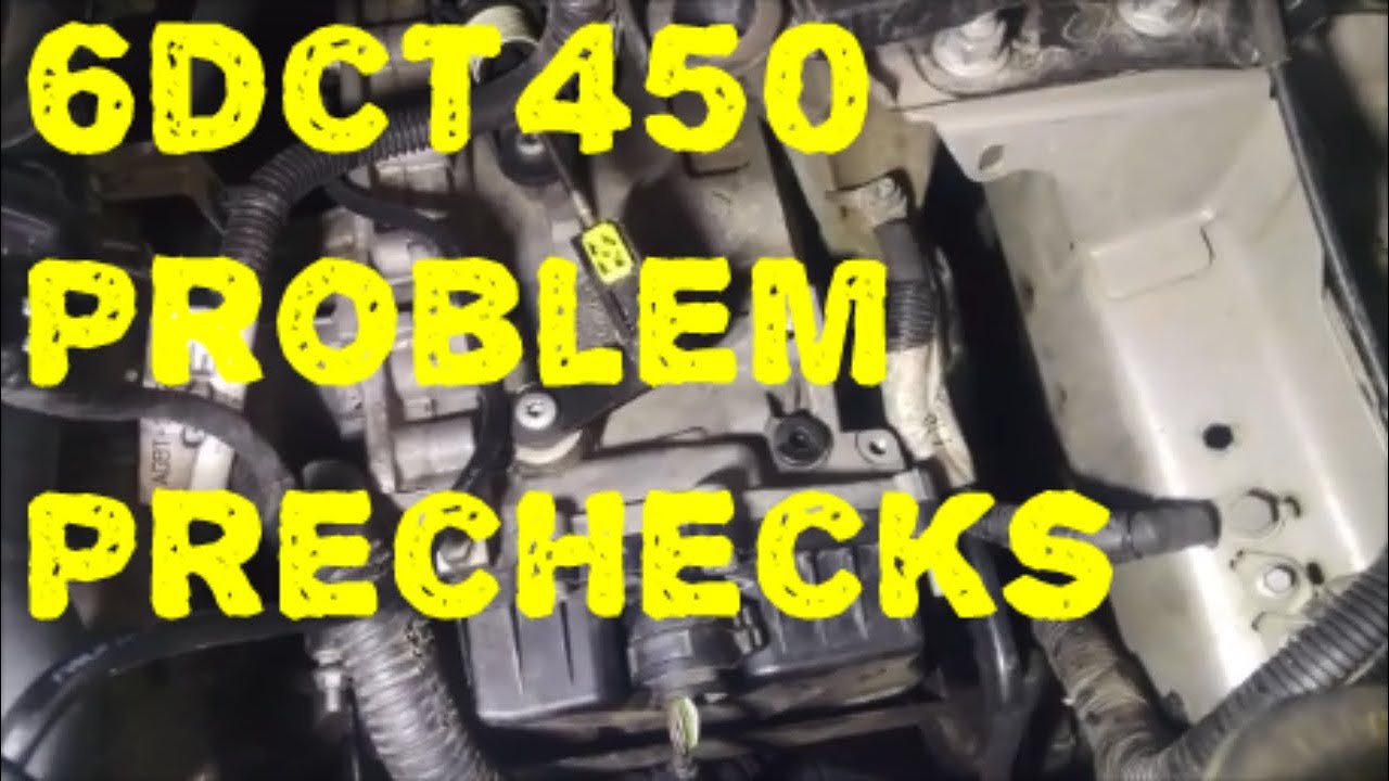 Powershift Transmission 6DCT450 DPS6 Getrag MPS6 DSG W6DGA Evo SST DCT Transmission Fault Pre Checks