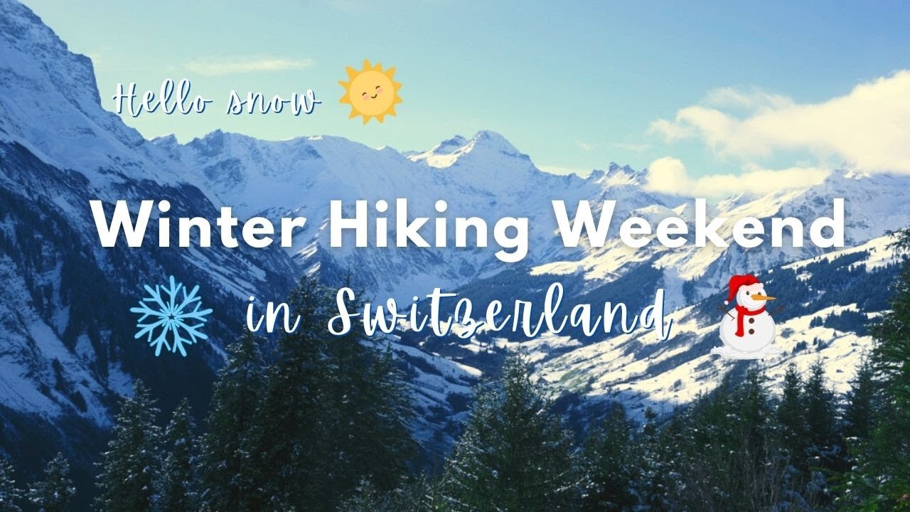 Winter hiking weekend in Switzerland | Sardona Tectonic Arena | Val Lumnezia | Piz Mundaun ❄️🏔⛄