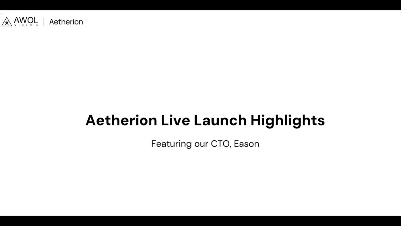 Краткий обзор запуска Aetherion | Взгляд изнутри на разработку с нашим техническим директором
