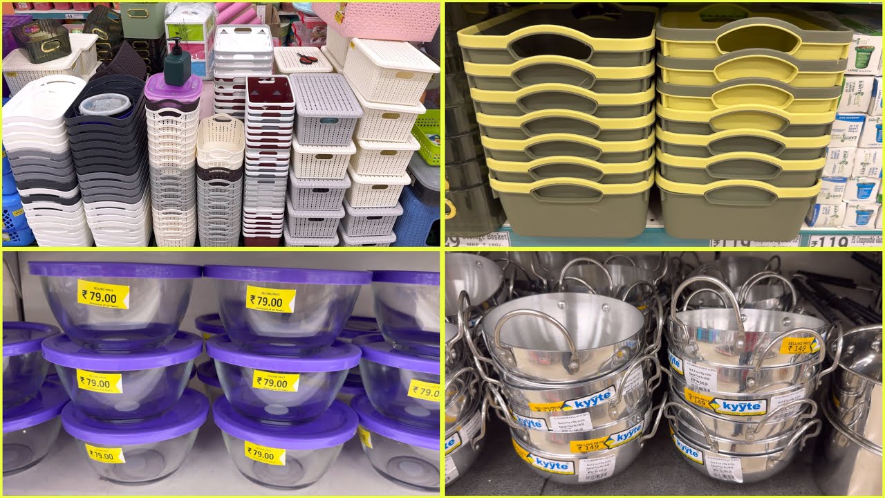 😍D MART Latest Offers On Kitchen Organiser,Spice Racks,Kitchen Rack|Kitchen Basket/Online Available