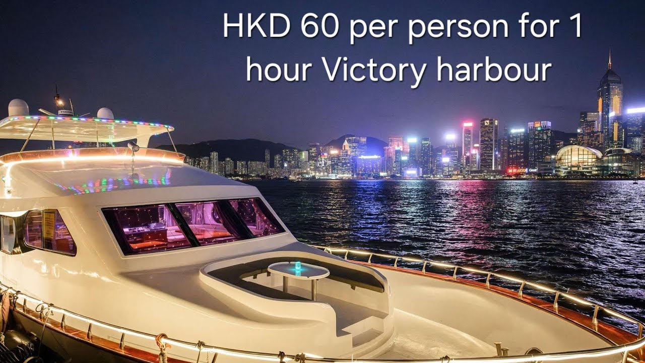 Victoria Harbour Cruise Day Experience | Must Try in Hong Kong