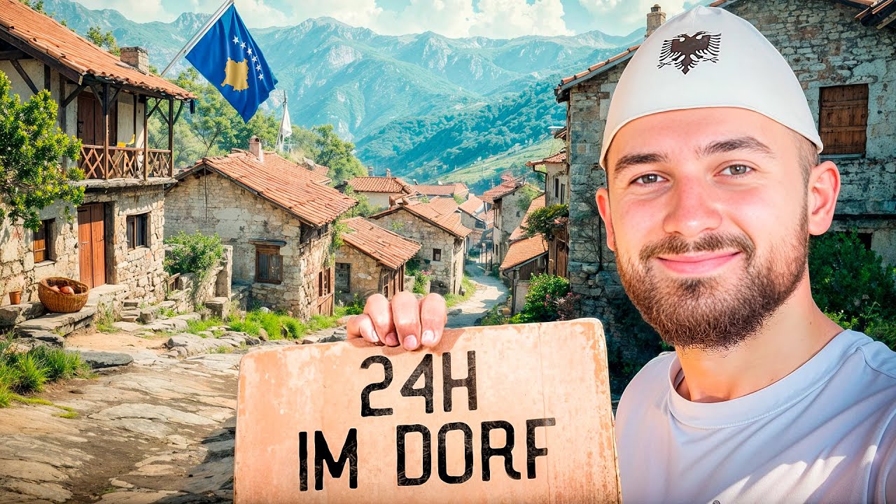 24h im Dorf in Kosovo 🇽🇰🇦🇱