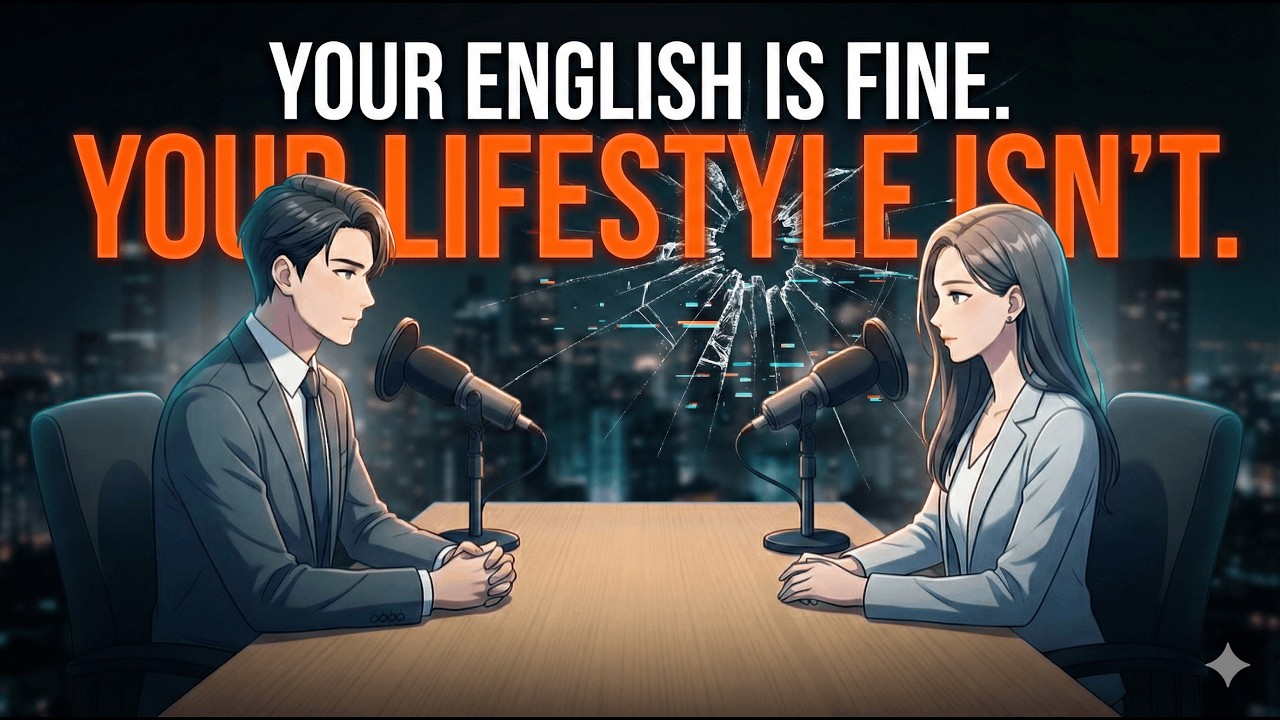 English Podcast For Easy English Conversation | Your English Is Fine,Your Lifestyle Isn’t.