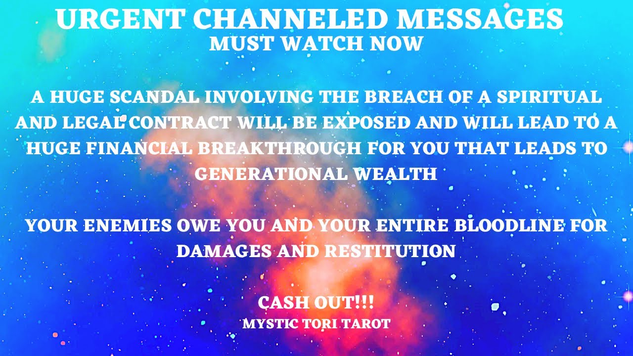 🚨URGENT ~THEY MUST PAY DAMAGES & RESTITUTION FOR THE BREACH OF THIS SPIRITUAL CONTRACT...CASH OUT⚖️