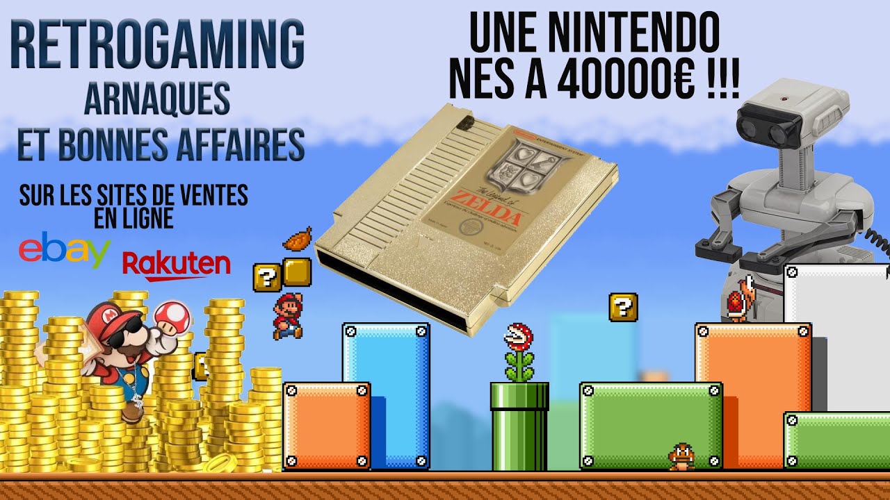 Retrogaming : Arnaques et Bonnes affaires sur internet !