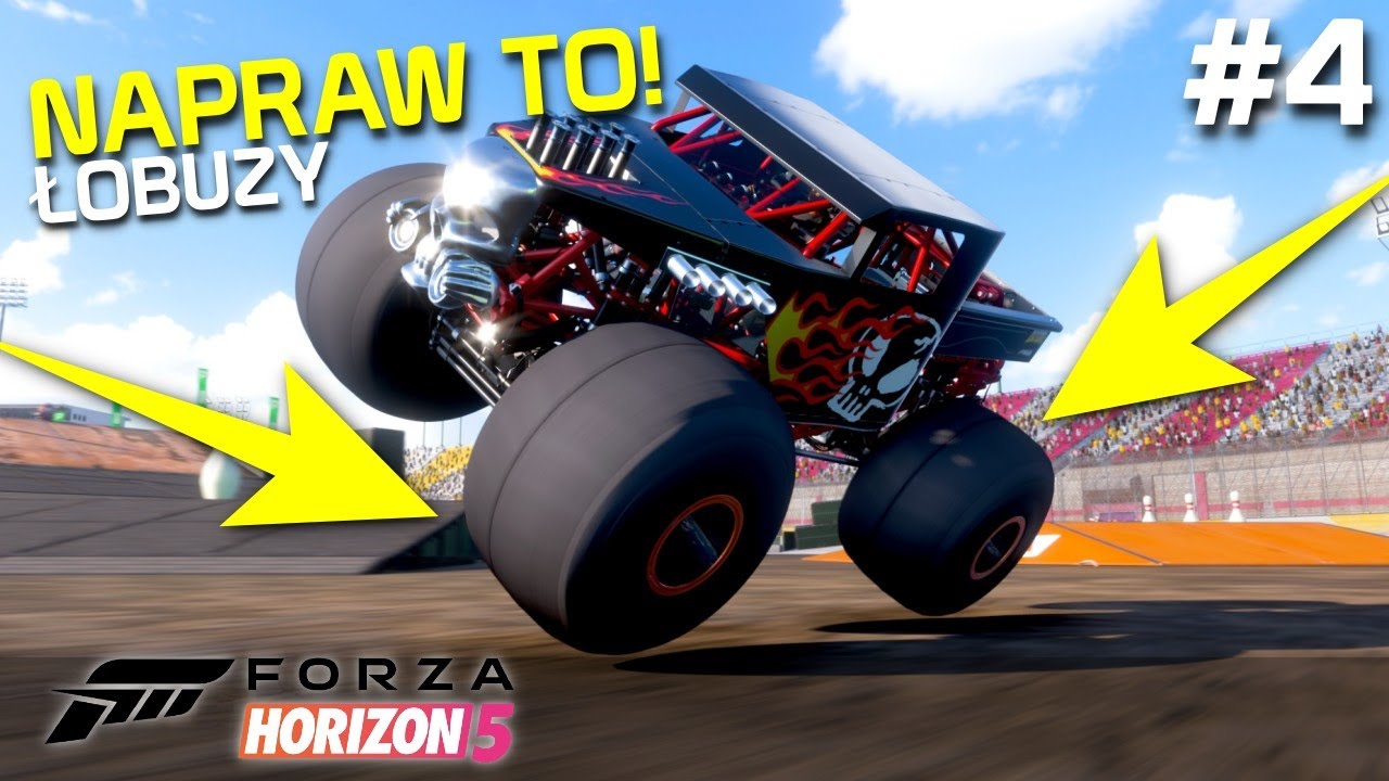 Forza Horizon 5 Gameplay PL PC [#4] NAPRAW TO! Łobuzy... /z Bertbert