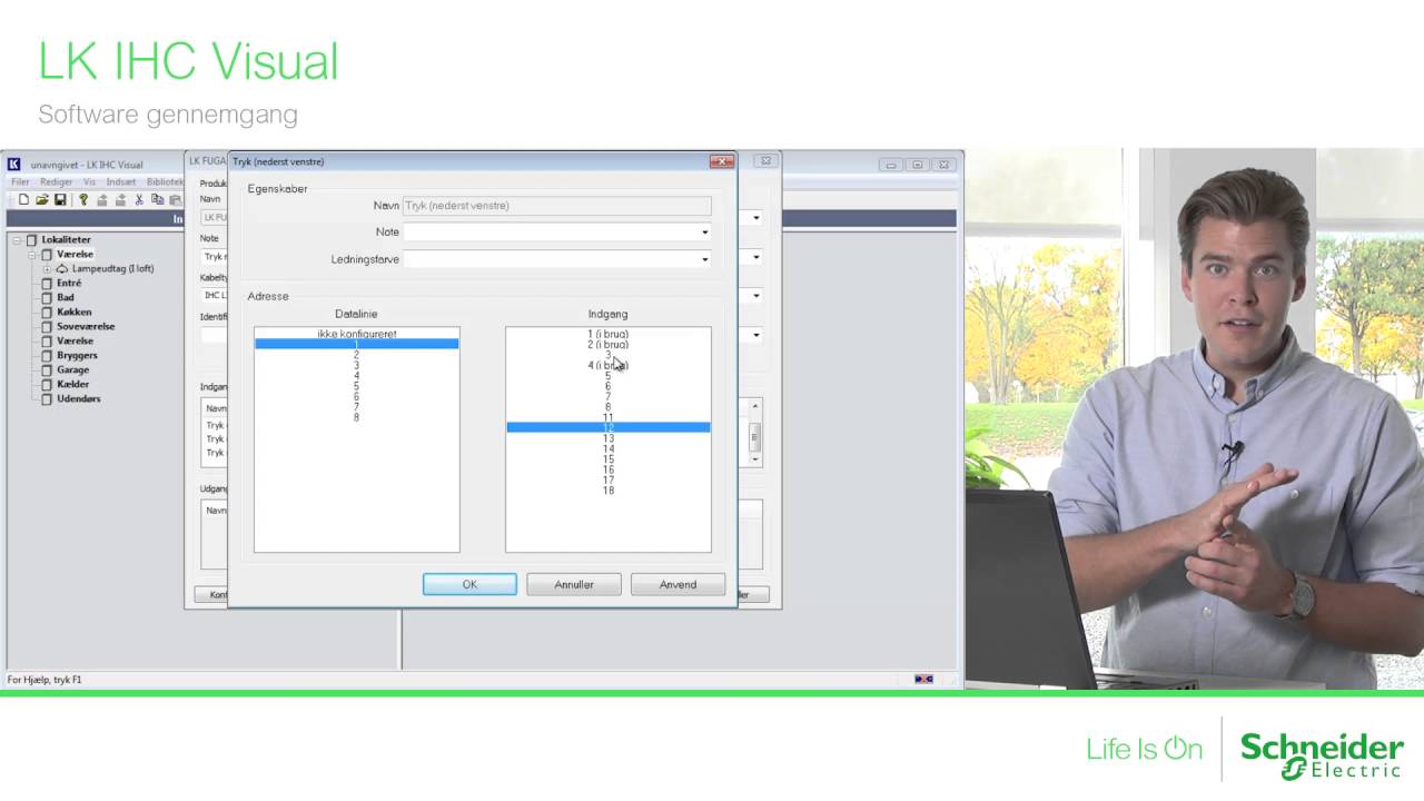 Introduktion til programmering i IHC® Visual | Schneider Electric