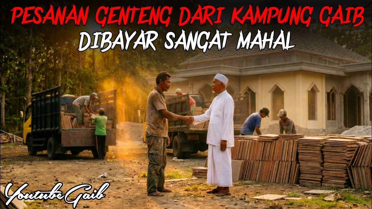 PENGRAJIN GENTENG DAPAT JUMLAH PESANAN TAK MASUK AKAL DARI KAMPUNG JIN MUSLIM TAPI DIBAYAR LEBIH