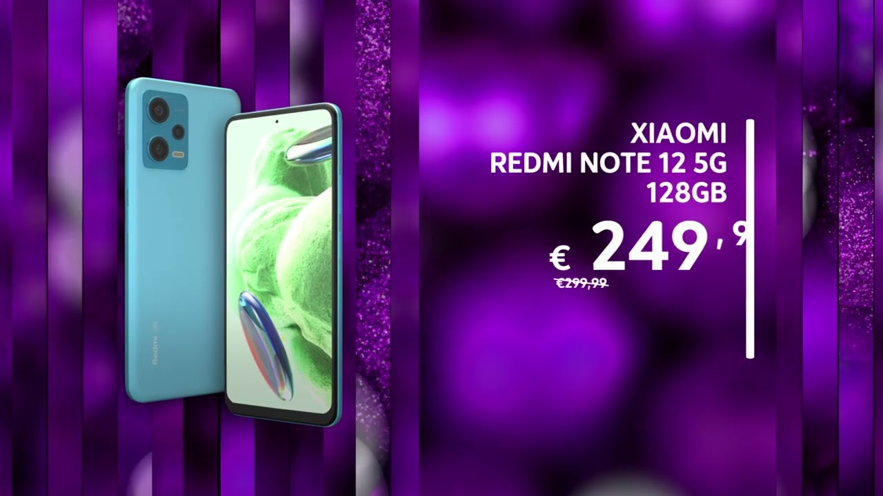 MEO || NATAL XIAOMI REDMI NOTE 12 5G