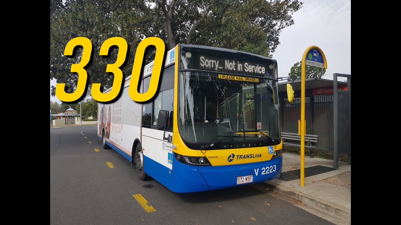 Route 330 - Cultural Centre To Bracken Ridge (Quinlan St)