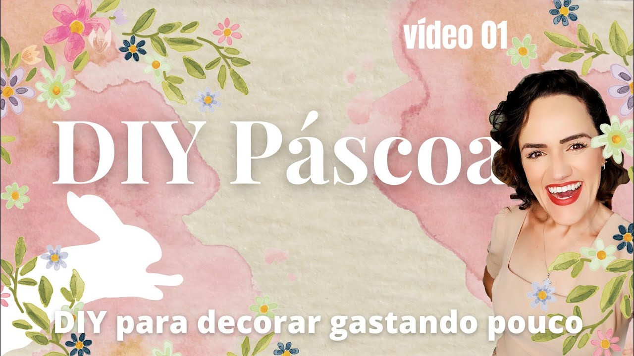 Fiz uma coleção linda, barata e fácil de fazer. DIY Páscoa 2022