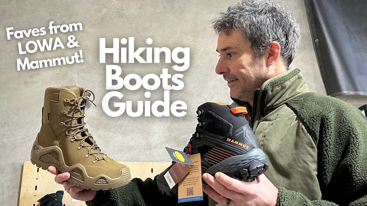 Men's Hiking Boots Guide: Mammut & Lowa Range Overview