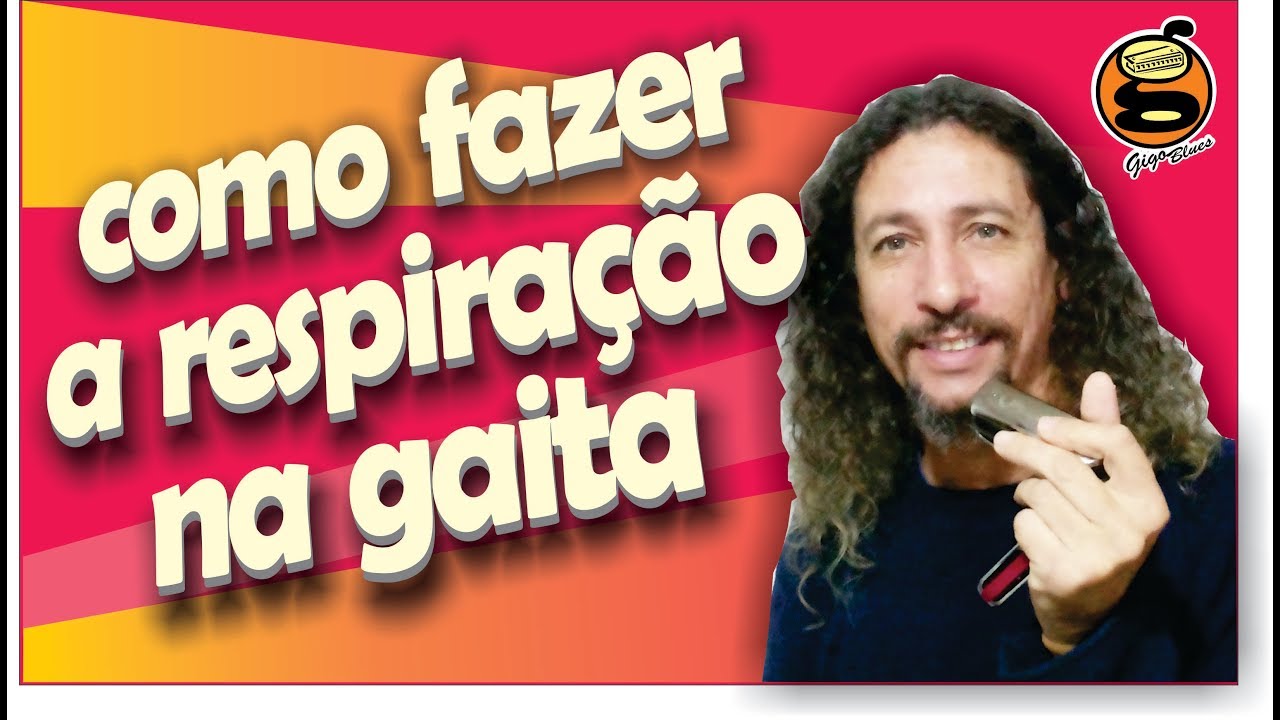 como fazer a respiração na gaita| Harmônica - Gaita de boca