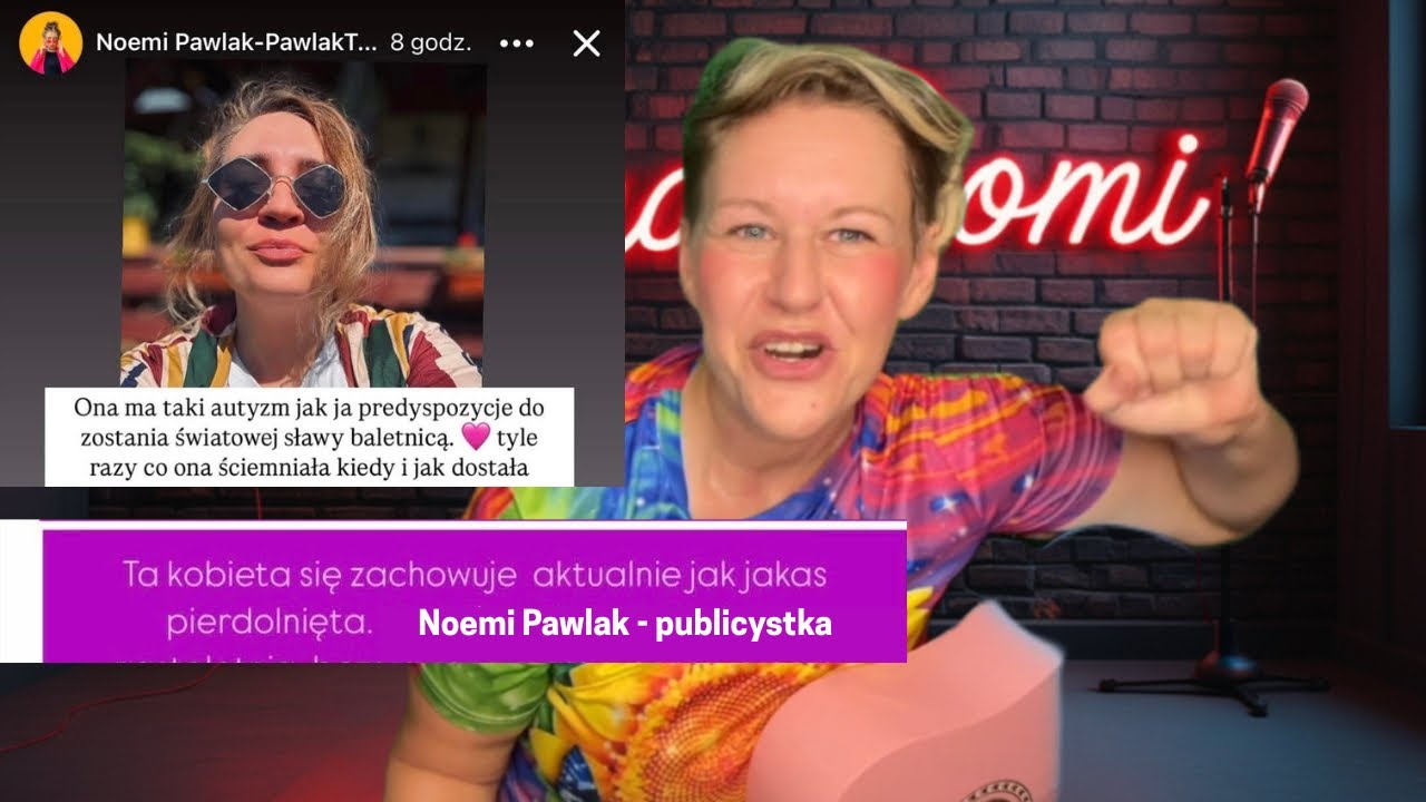 Drama Domi REAGUJE na: NOEMI PAWLAK - Nie wyglądasz jak autysta