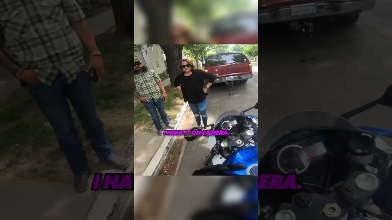 Водитель, скрывшийся с места ДТП, выплатил мотоциклисту компенсацию за ущерб 😱 Видео предоставлен...