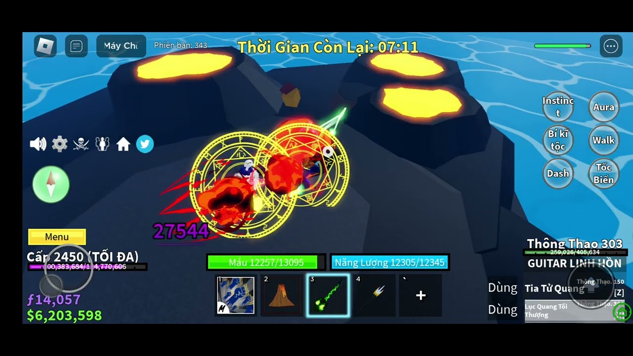 đi raid magma😁