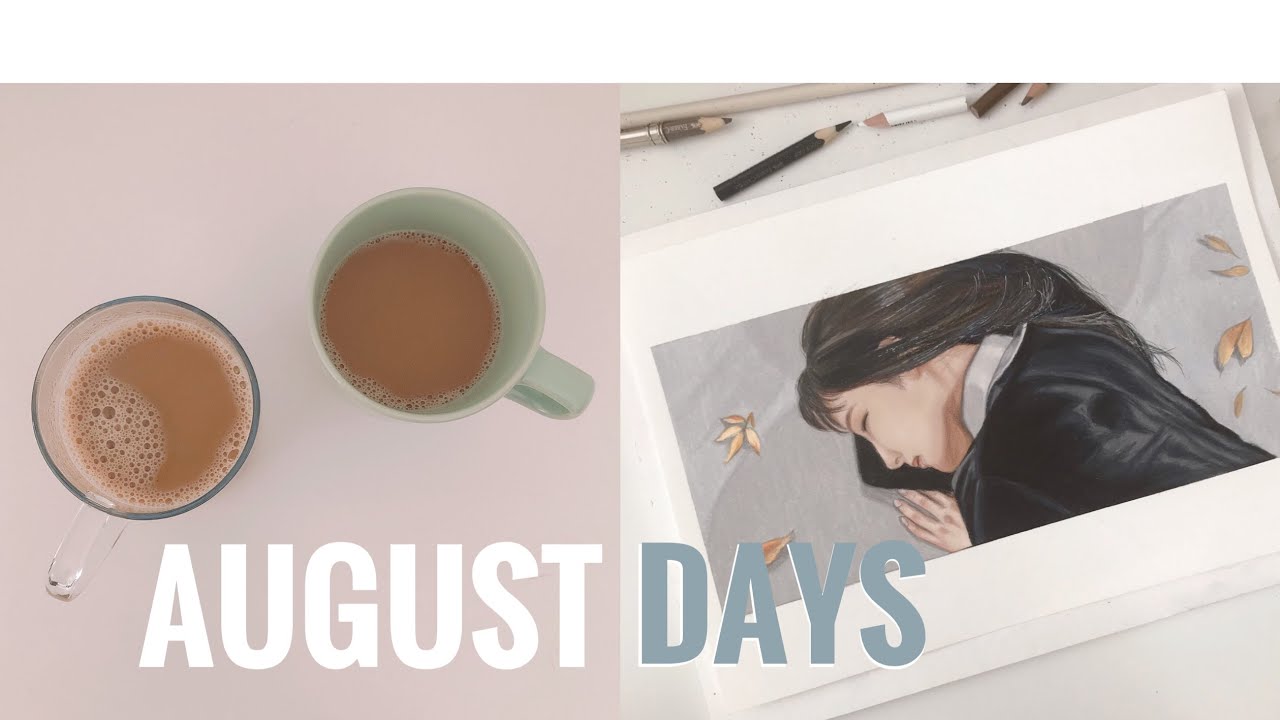 🍎 august days: ikea trip, drawing a fav scene and organizing art supplies // a summer vlog