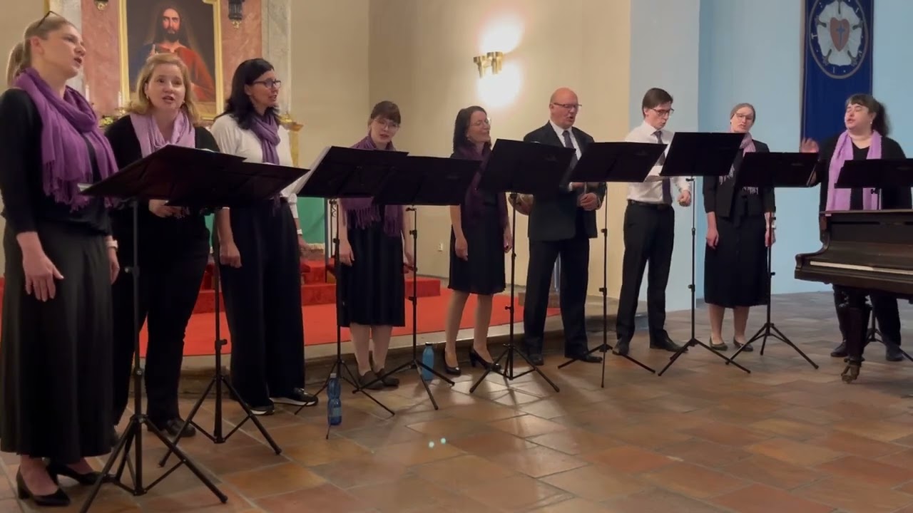 Prší, prší (slovenská lidová, arr. Miroslav Hroněk)