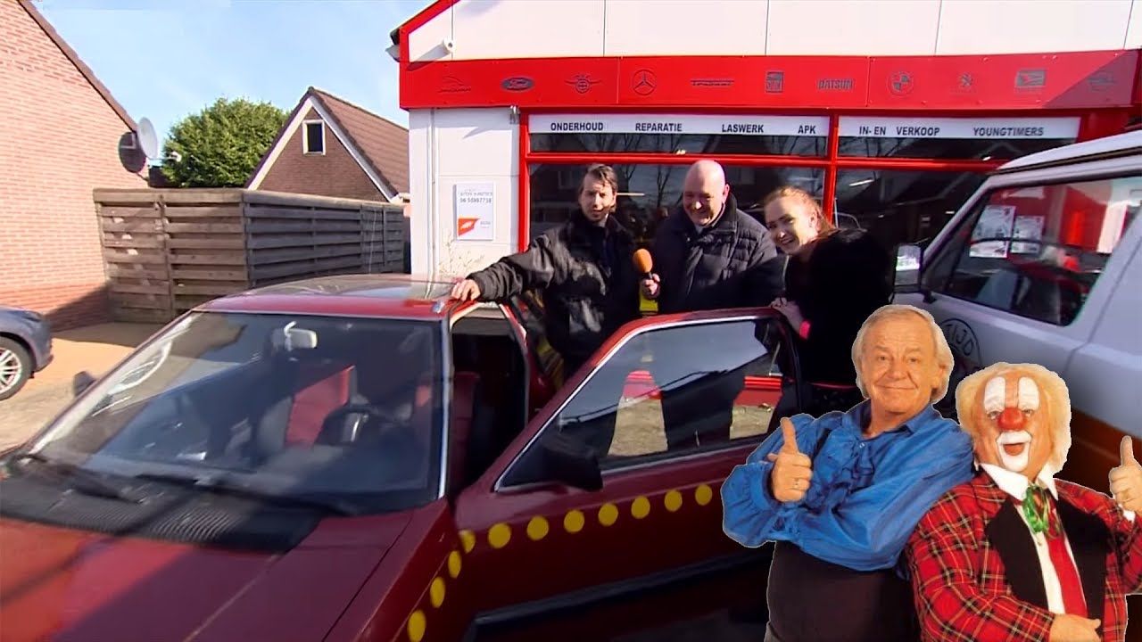 De auto van Bassie en Adriaan staat in Muntendam | RTV Noord