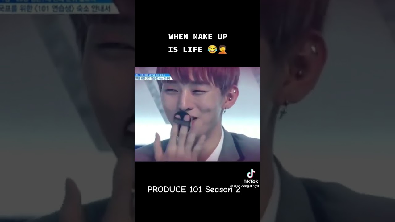 PD told them to rest but they are busy doing makeup😅 don't miss the last part 🤣 #produce101season2