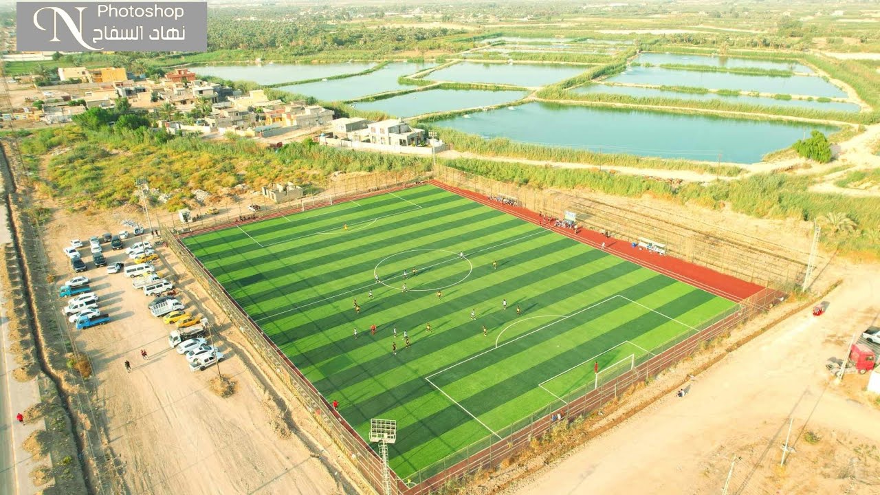 افتتاح بطولة المرحوم المهندس احمد جمعة الشمري ( النسخة  3 ) الكرار 1-0 الطليعة ) ملعب النصر الرياضي