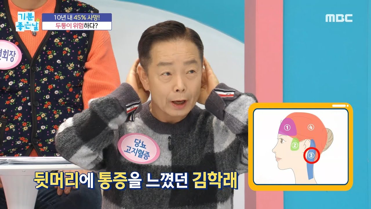 [기분 좋은 날] 두통 위치마다 질환의 종류가 다르다!?, MBC 220303 방송