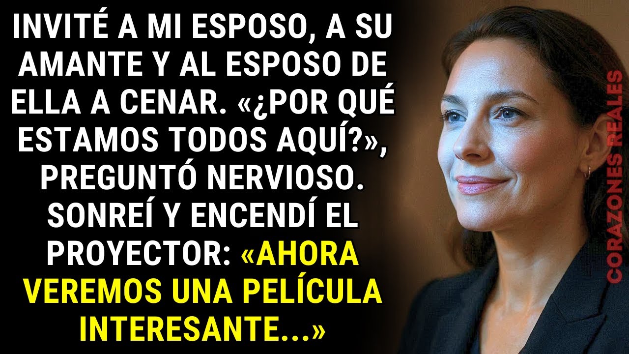 Los invité a todos a cenar: mi esposo, su amante y el esposo de ella. «¿Por qué estamos aquí?»...