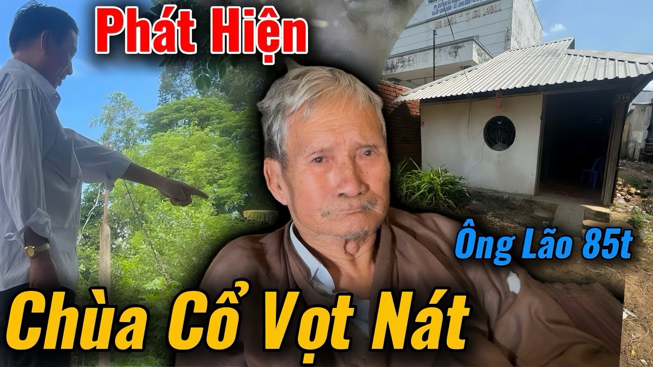 Bất Ngờ, phát hiện ông lão 85t Cầu Cứu trong ngôi cổ nát trên 100 năm