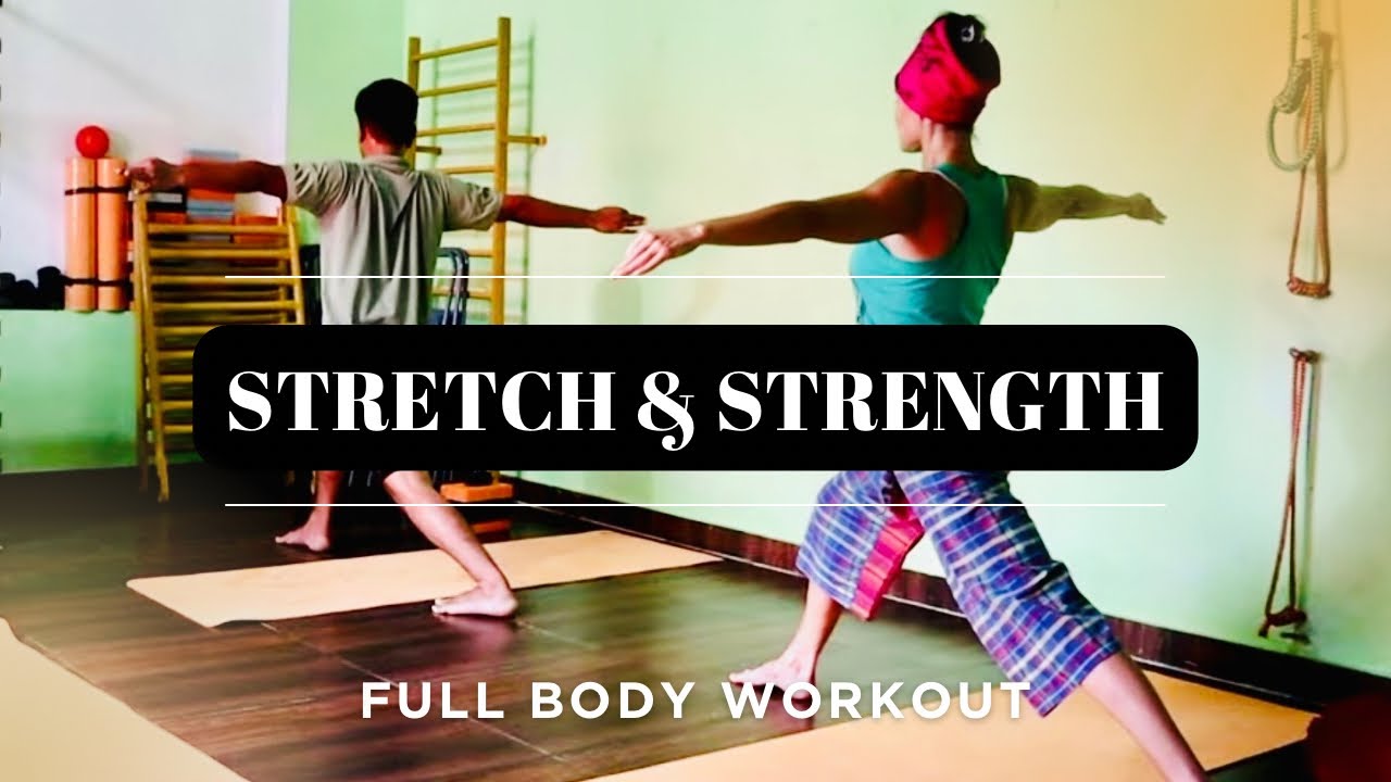 Deep Alignment: Stretch And Strength | Stretch & Strength Yoga | Full Body Workout #yoga #anmolsingh