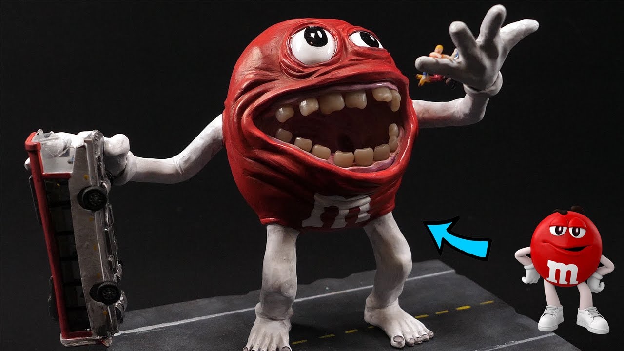 Я приготовила красные M&M's, но они ужасны.