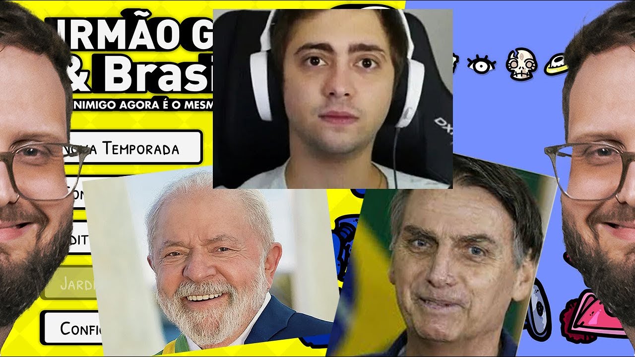 Simulei o BBB com meus amigos e pessoas polêmicas 👁️
