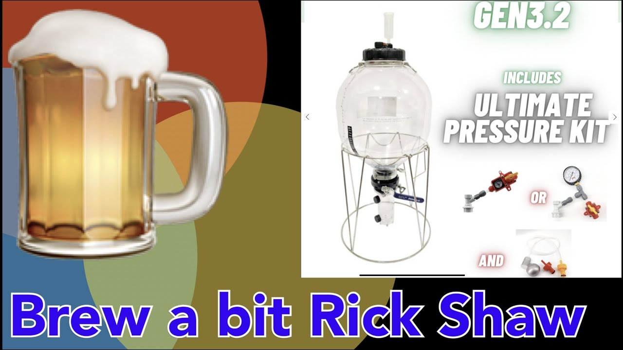 FERMZILLA 27LTR GEN 3.2 CONICAL FERMENTER WITH PRESSURE KIT UNBOXING