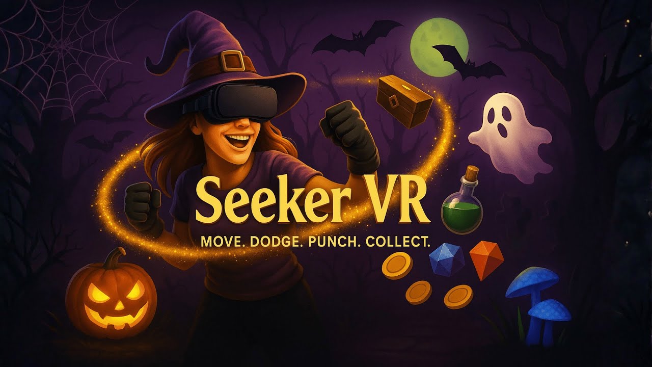 Seeker VR: Halloween Fitness Frenzy 👻 | New Map + Free Trial | 4.7⭐ Meta Quest Game