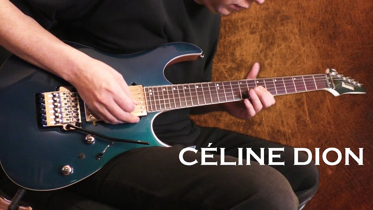 Céline Dion - Pour Que Tu M'aimes Encore (Guitar Cover)