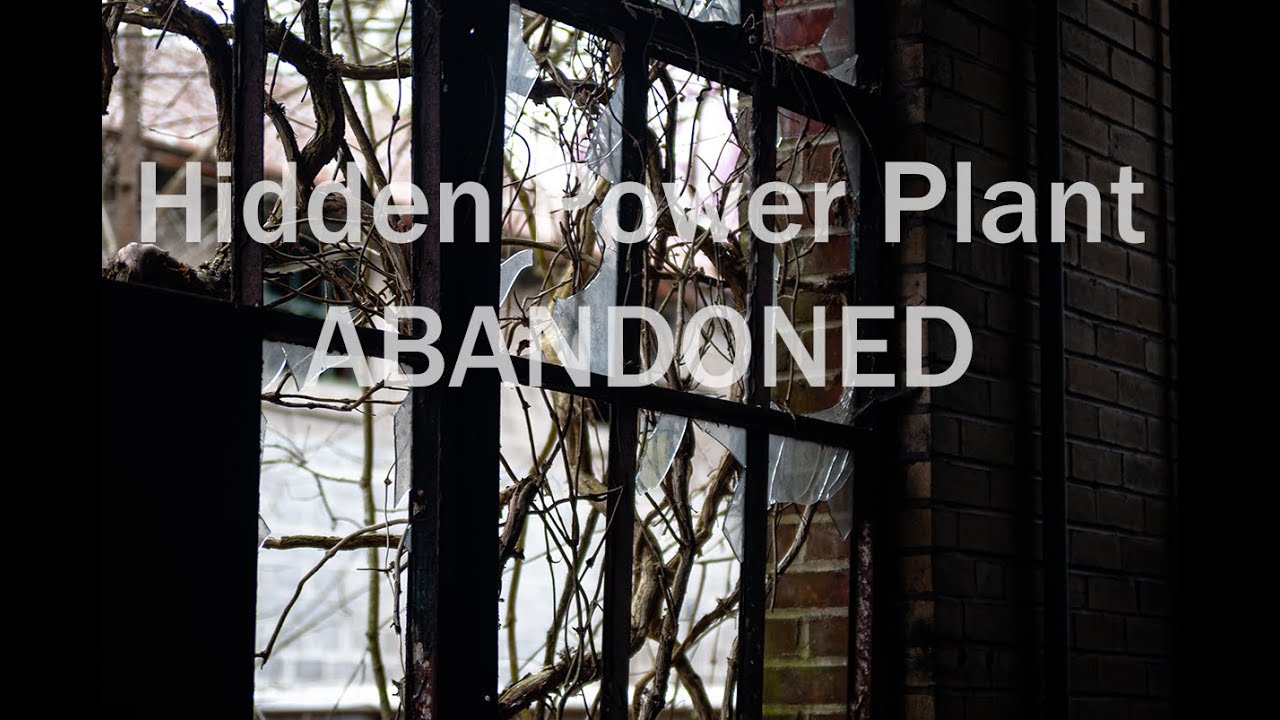 Abandoned Power Plant in Ohio Woodlands - Antioch Power Plant