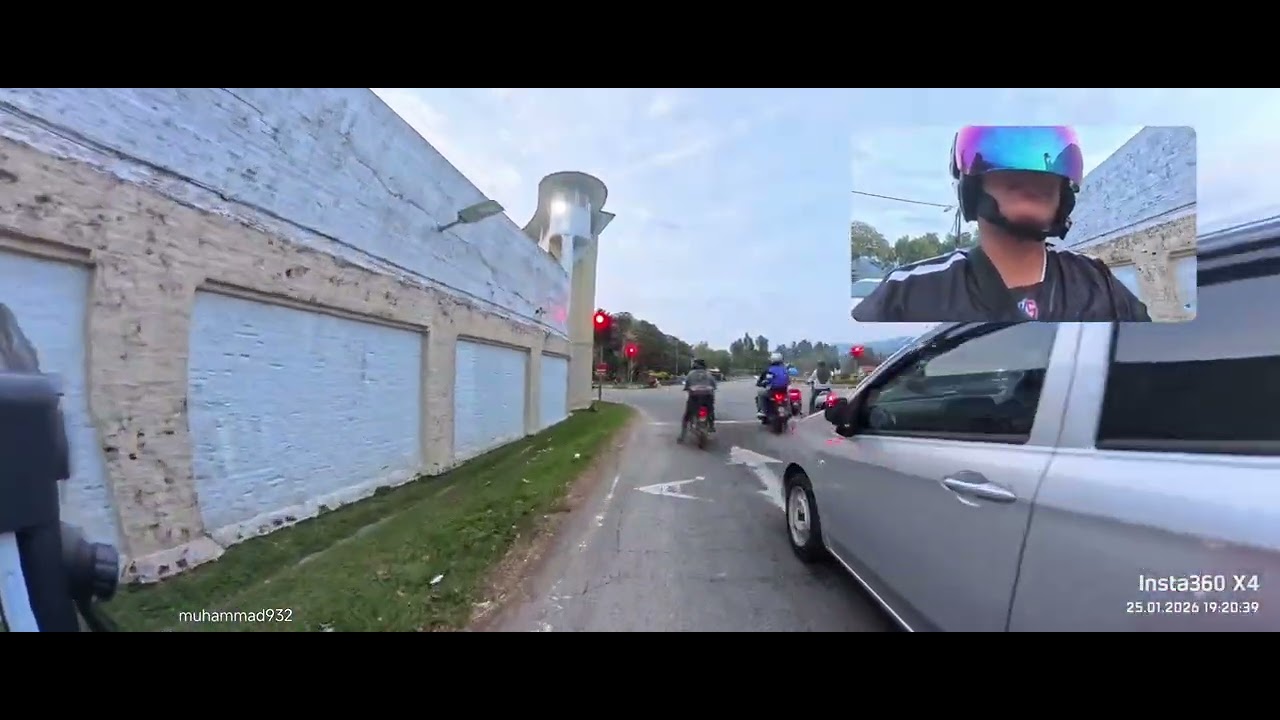 Insta360 X4 | Honda Vario 160 | 25/01/2026 #4 | Ke Aeon Taiping, Perak